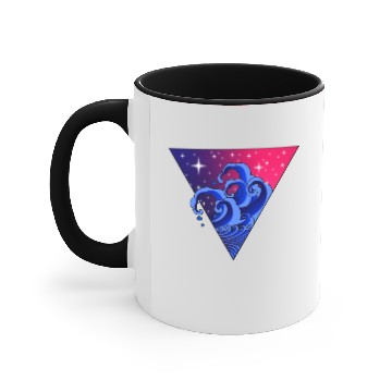 Discover Tibetan Tattoo Wave - Mystical Ocean Accent Mugs