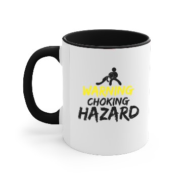 Discover Warning Choking Hazard Accent Mugs