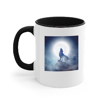 Discover Howling Wolf Mug Accent Mugs