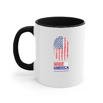 Discover Made in America Accent Mugs
