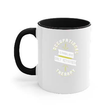 Discover occupational therapy Accent Mugs