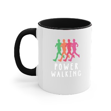 Discover Power Walking Accent Mugs