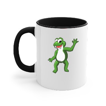 Discover FUNNY DANCING FROG TOAD LURCH GIFT Accent Mugs