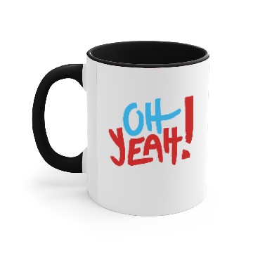 Discover Oh Yeah Accent Mugs