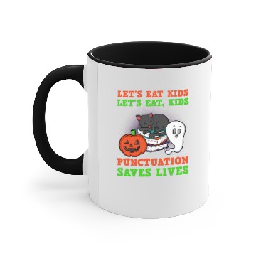Discover Punctuation Saves Lives Accent Mugs