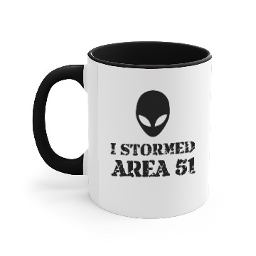 Discover Stormed Area 51 Alien Fan Accent Mugs