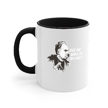 Discover Nietzsche Philosophy Philosopher Thinker Accent Mugs