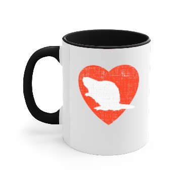 Discover Heart For Beavers Accent Mugs