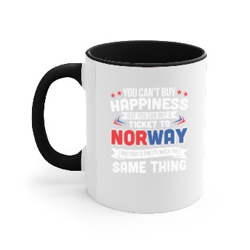Discover norway Accent Mugs