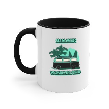 Discover Summer Wonderland Road Trip Accent Mugs