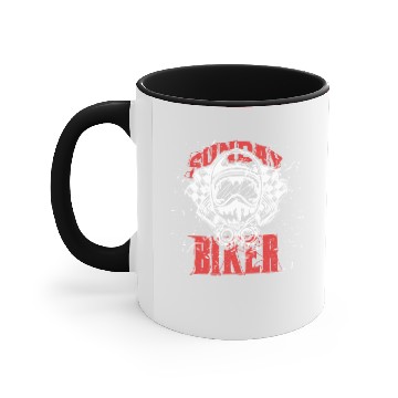 Discover Cool Sunday Biker Ride gift present idea Accent Mugs