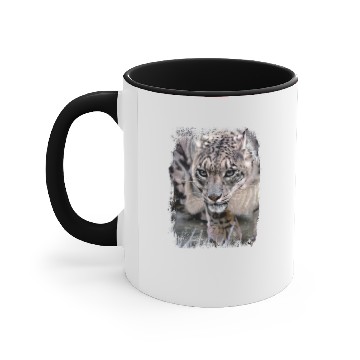 Discover Snow Leopard Accent Mugs