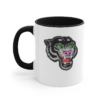 Discover Black Panther Head Accent Mugs