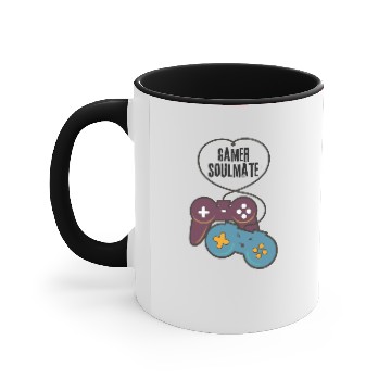 Discover Gamer Soulmate Accent Mugs