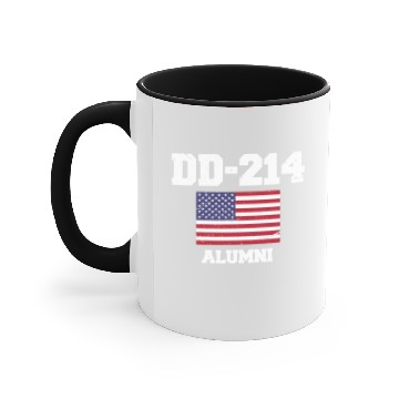 Discover Veteran DD-214 Alumni Accent Mugs