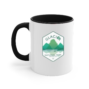Discover Glacier National Park - Montana USA Accent Mugs