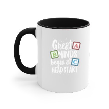 Discover Great Minds Head Start Accent Mugs Teacher Early
