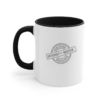 Discover Certified internet master Accent Mugs