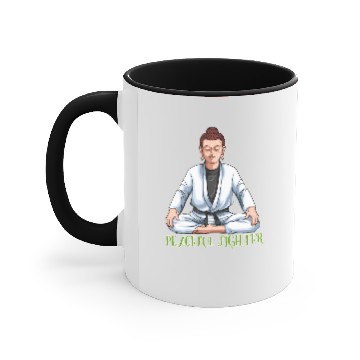 Discover Buddha - BJJ Jiu-Jitsu, Grappling and MMA Gift Accent Mugs