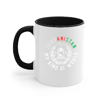 Discover Afghanistan Accent Mugs