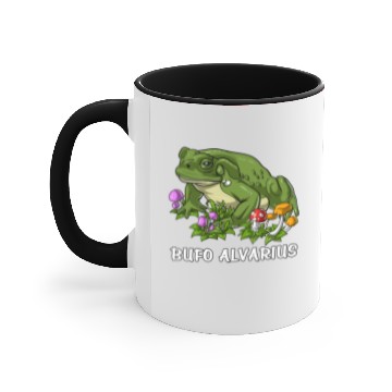 Discover Bufo Alvarius Toad Accent Mugs