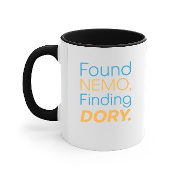 Discover Found Nemo, Finding Dory Accent Mugs