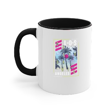Discover Los Angeles Accent Mugs