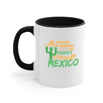 Discover Mexico mexican gift Accent Mugs