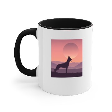 Discover Belgian Malinois Accent Mugs