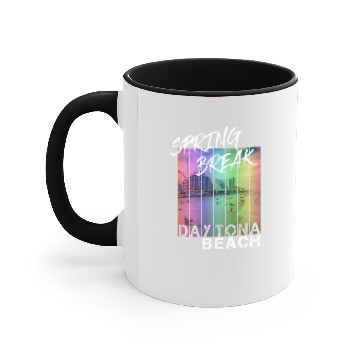 Discover Daytona Beach - Spring Break Accent Mugs