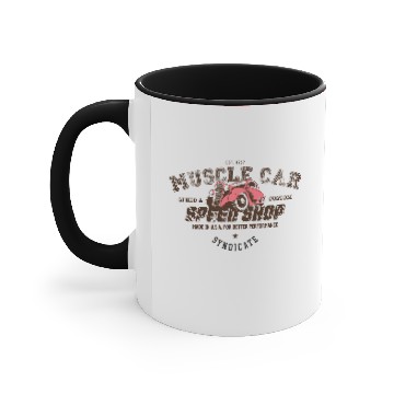 Discover muscle car Accent Mugs