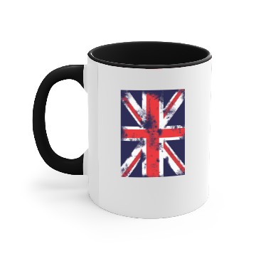 Discover Union Jack flag Accent Mugs