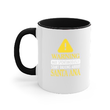 Discover WARNING! : Santa Ana Accent Mugs
