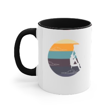 Discover Vintage Boulderer | Bouldering Climbing Climber Accent Mugs