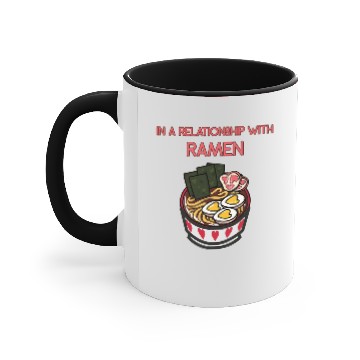 Discover Ramen Lover Relationship Sarcastic Funny Valentine Accent Mugs