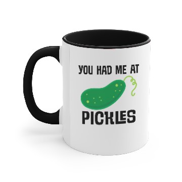 Discover Funny Pickle Lover Accent Mugs