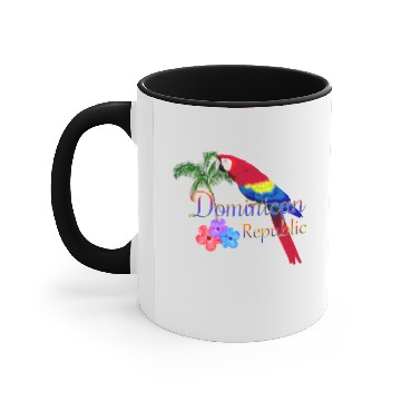 Discover Dominican Republic Tropical Accent Mugs