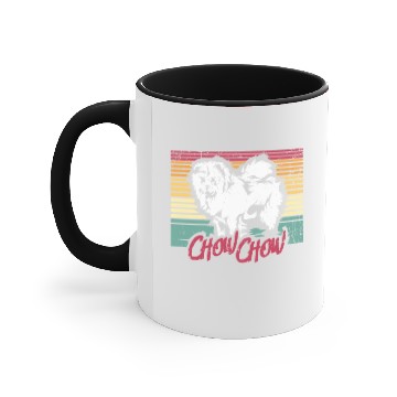 Discover Chow Chow Accent Mugs