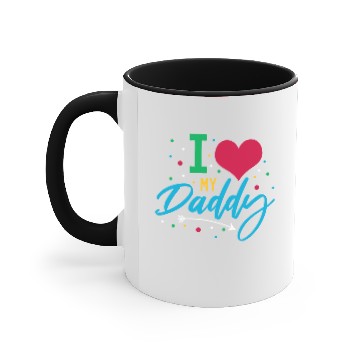 Discover I Love my Dad Accent Mugs