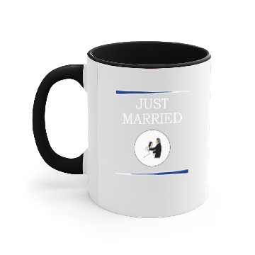 Discover JUST MARRIED Accent Mugs