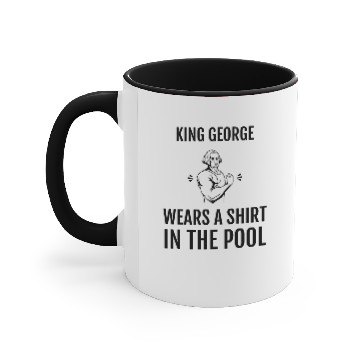 Discover Funny George Washington King George Wears A Accent Mugs