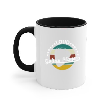 Discover Guitar Player Accent Mugs