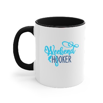 Discover Weekend Hooker Accent Mugs