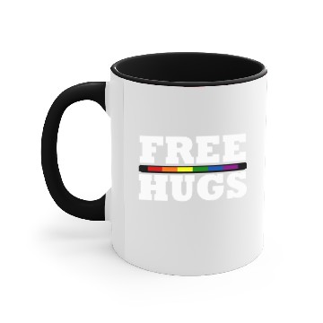 Discover Free Hugs Accent Mugs