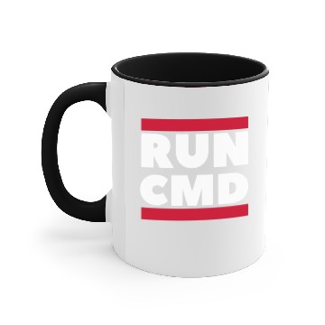 Discover Run CMD Accent Mugs