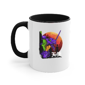 Discover evangelion Accent Mugs