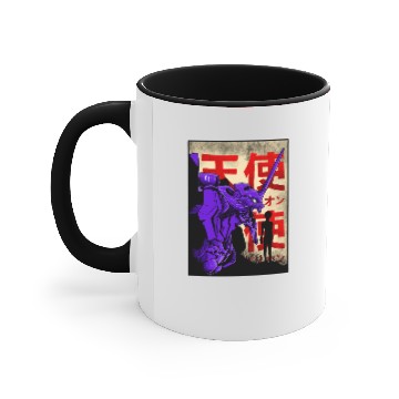 Discover evangelion Accent Mugs
