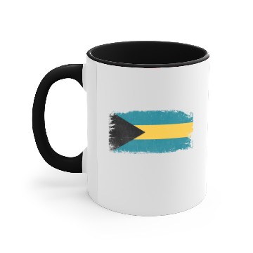 Discover Vintage Bahamas Flag Accent Mugs