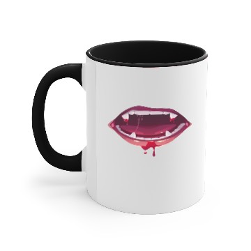 Discover Dracula Scary Mouth Accent Mugs