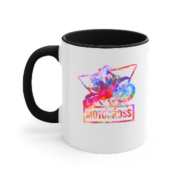 Discover Motocross Accent Mugs